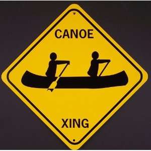  CANOE XING Aluminum Sign