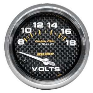  Auto Meter 4891 Cf 2 5/8, Voltmeter Automotive