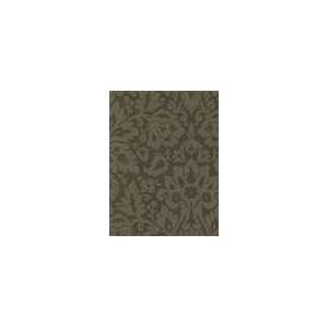  Traditional Pattern Brown Wallpaper in Ink   Black & White 