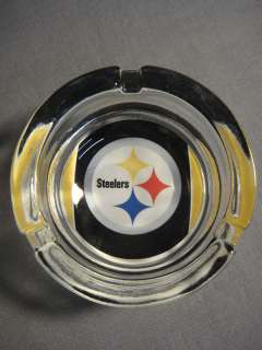 YOU ARE BUYING A BRAND NEW, PITTSBURGH STEELERS LOGO ASHTRAY.