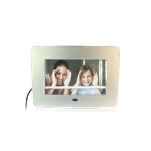   Wire Drawing Digital Photo Frame with 2GB Memory Card
