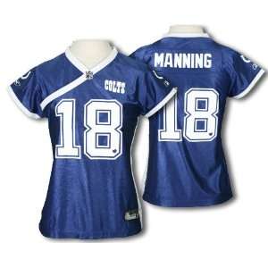  Indianapolis Colts PAYTON MANNING #18 Girls NFL Fashion 