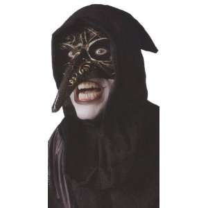  Venetian Raven Mask Black