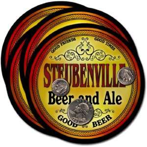  Steubenville, OH Beer & Ale Coasters   4pk Everything 