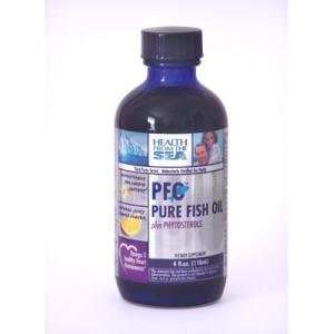  PFO Pure Fish Oil Liquid plus Phytosterols 4 oz, Health 