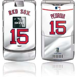  Boston Red Sox   Dustin Pedroia #15 skin for Motorola RAZR 