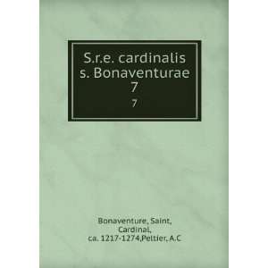   Saint, Cardinal, ca. 1217 1274,Peltier, A.C Bonaventure Books