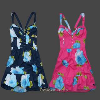 NWT Womens Abercrombie Camille Floral Dresses  