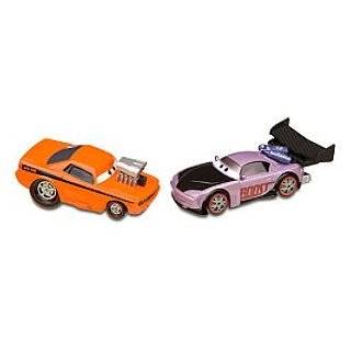  Neon Light Up Die Cast Disney Cars 2 Pack    Snot Rod and 