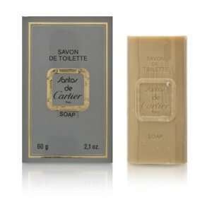  Santos De Carier Soap for Men 2.1 Oz By Cartier Beauty