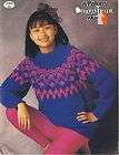 SWEATER DRESSING Sweater Pattern Book Patons CANADIANA  
