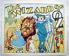 1955 Swifts Peanut Butter Wizard Oz Coloring Book Vtg