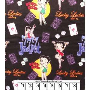 Casino Betty Flannel Fabric Arts, Crafts & Sewing