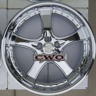 20 Chrome ADR Spartan Wheels Rims 5x114.3 5 Lug Mustang 350Z G35 Crown 