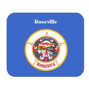  US State Flag   Roseville, Minnesota (MN) Mouse Pad 