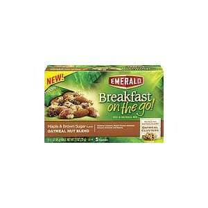 Emerald Breakfast on the Go, Maple & Brown Sugar Oatmeal Nut Blend, 5 