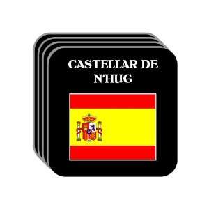 Spain [Espana]   CASTELLAR DE NHUG Set of 4 Mini Mousepad Coasters