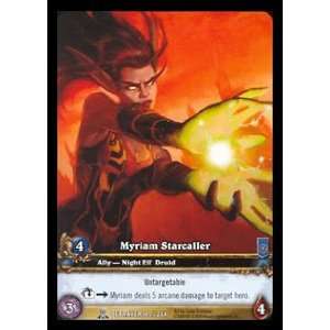   Warcraft Promo Cards   Myriam Starcaller (Extended Art) Toys & Games