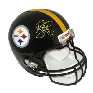  Autographed Troy Polamalu Pittsburgh Steelers NFL Full 