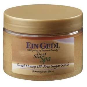  Dead Sea Sweet Honey Oil Free Sugar Scrub Beauty