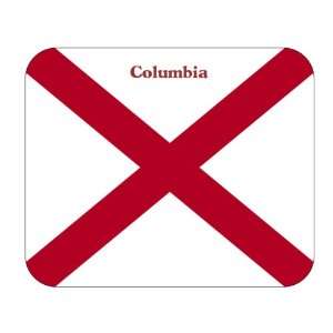  US State Flag   Columbia, Alabama (AL) Mouse Pad 