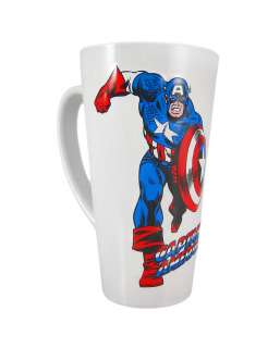 Captain America 16 Ounce Ceramic 3D Coffee Mug  