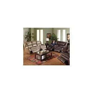   Sofa Set in Mushroom Color Leather by Catnapper   4411 S M Home