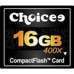  Choicee 16GB Compact Flash Card 400X