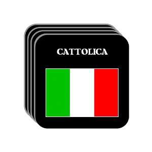 Italy   CATTOLICA Set of 4 Mini Mousepad Coasters 