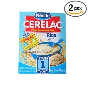 Nestle Cerelac Rice Stage 1 13oz (Pack of 4)  Grocery 