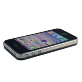 NEW Black Carbon Fiber Hard Case Skin Clear Bumper Cover for Apple 