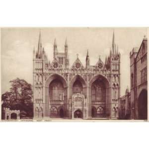   of 8 Stickers English Church Cambridgeshire Peterborough Cathedral CB4