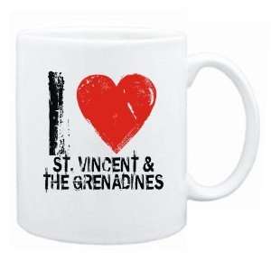  New  I Love St. Vincent & The Grenadines  Mug Country 