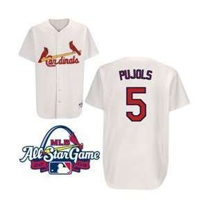 St. Louis Cardinals Replica Albert Pujols Home Jersey w/2009 All Star 