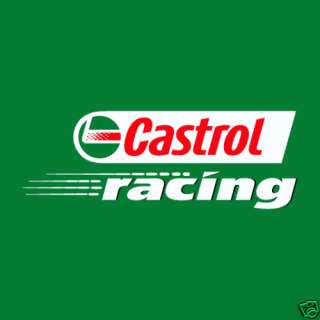 Castrol NASCAR Racing Car Bumper Sticker 4X4  