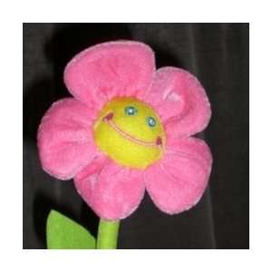 Smiley Face Flower Plush Toy