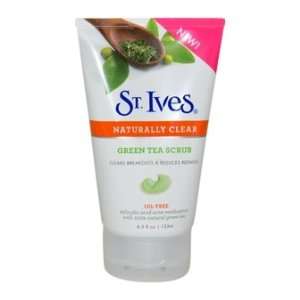  St. Ives St. Ives Naturally Clear Green Tea Scrub Beauty