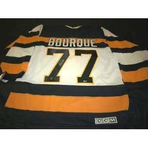  Autographed Ray Bourque Jersey   throw back   Autographed 