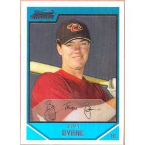  2007 Bowman Chrome Prospects #BC131 Bryan Byrne   Arizona 