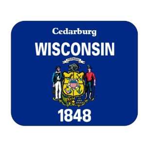  US State Flag   Cedarburg, Wisconsin (WI) Mouse Pad 