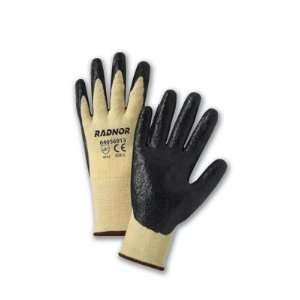 Radnor Small Yellow Kevlar/Lycra Work Gloves With Black 