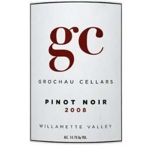  2008 Grochau Cellars Pinot Noir Willamette Valley 750ml 
