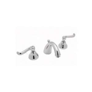 Rohl Alessandria C Spout Widespread Lavatory Faucet with French Levers 