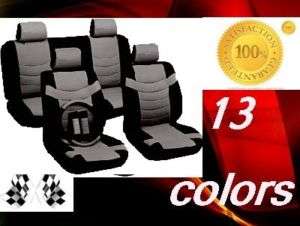 11 Piece SUPERIOR CAR SEAT COVERS (MOST POPULAR) zs2x  