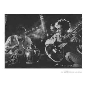 LIFE®   Ravi Shankar Playing the Sitar, 1956 Music Photographic 