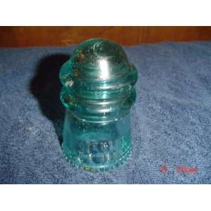  Insulator Hemingray No. 9 Aqua Color 