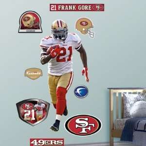  Frank Gore Running Back San Francisco 49ers Fathead NIB 