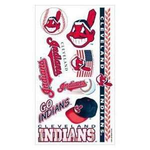   Indians MLB Temporary Tattoos (10 Tattoos)
