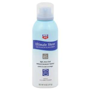  Rite Aid Sunscreen, Dry Touch, Ultimate Sheer, SPF 85, 5 