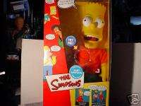 THE SIMPSONS INTERACTIVE 18 BART SIMPSON ACTION FIGURE  